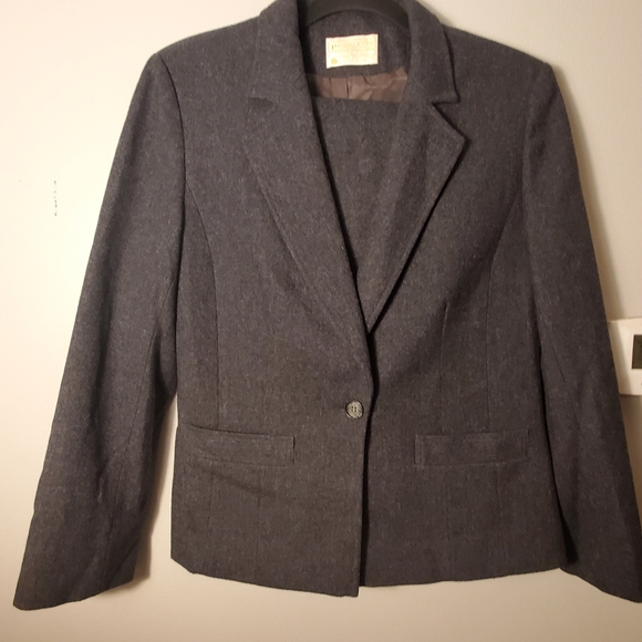 Pendleton virgin wool skirt suit set - Picture 1 of 14